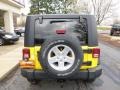 2009 Detonator Yellow Jeep Wrangler Unlimited X 4x4  photo #7