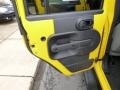 2009 Detonator Yellow Jeep Wrangler Unlimited X 4x4  photo #13