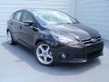 2014 Tuxedo Black Ford Focus Titanium Hatchback  photo #1