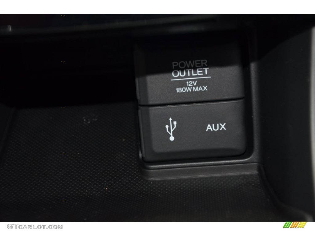 2014 Accord EX-L Sedan - Obsidian Blue Pearl / Gray photo #21