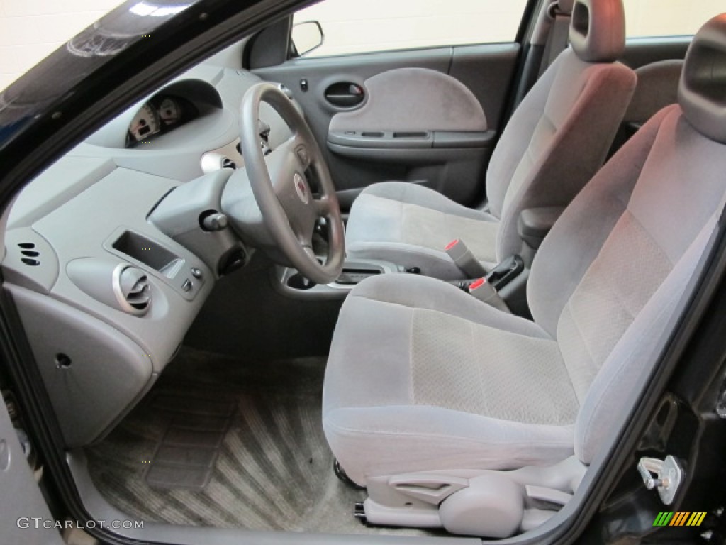 Gray Interior 2006 Saturn ION 3 Sedan Photo #92787529