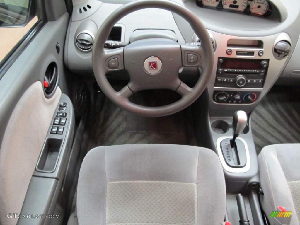 2006 ION 3 Sedan - Black Onyx / Gray photo #25