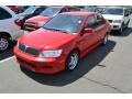 Phoenix Red 2003 Mitsubishi Lancer OZ Rally Exterior