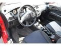 2003 Mitsubishi Lancer Black Interior Interior Photo