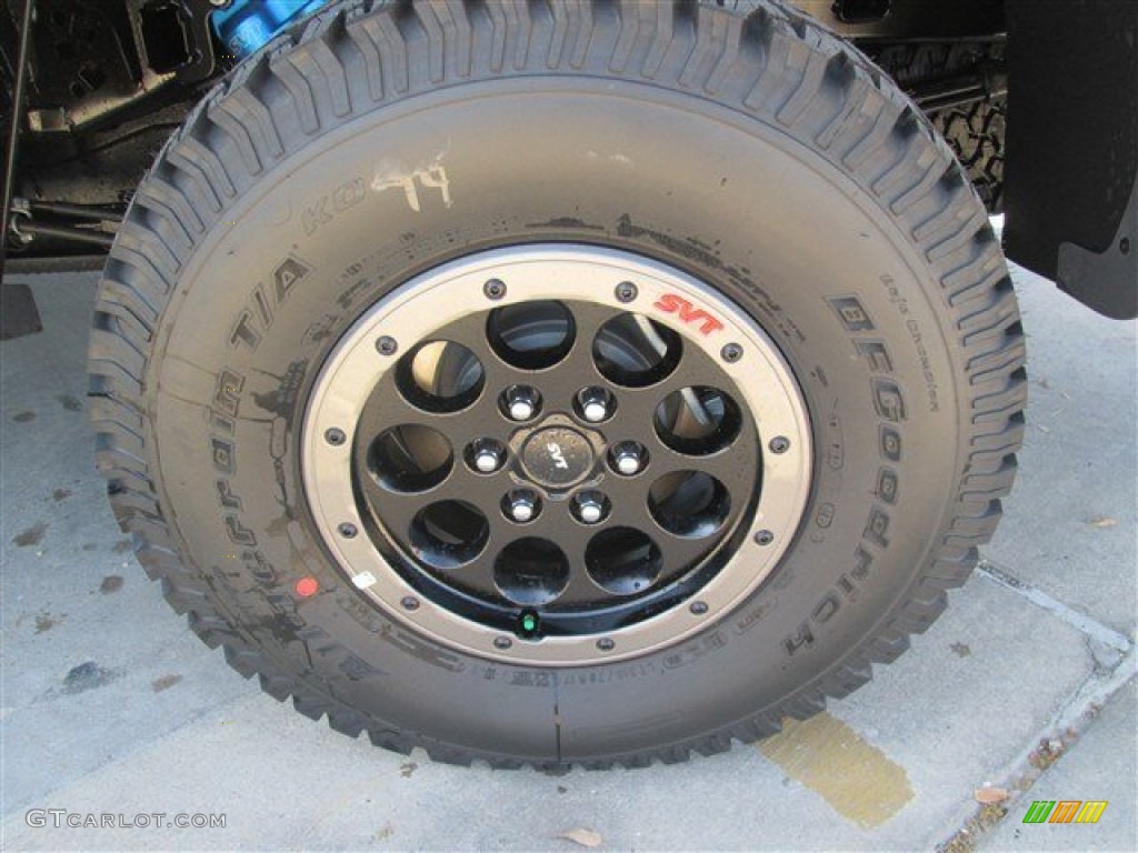 2014 F150 SVT Raptor SuperCrew 4x4 - Ruby Red / Raptor Special Edition Black/Brick Accent photo #2