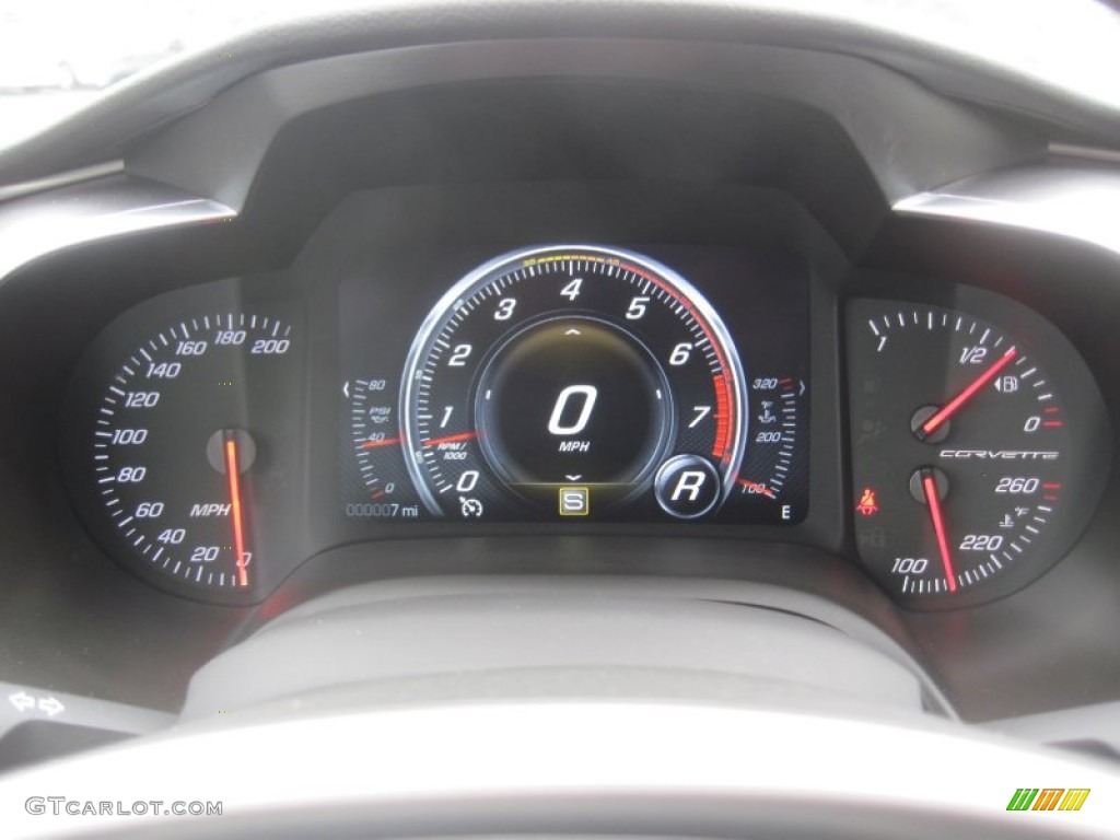 2014 Chevrolet Corvette Stingray Coupe Z51 Gauges Photo #92791473