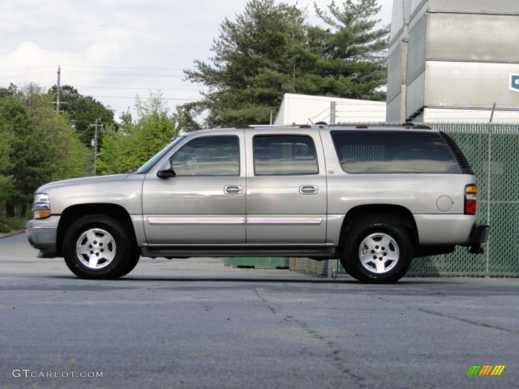 2005 Suburban 1500 LT - Sandstone Metallic / Tan/Neutral photo #27