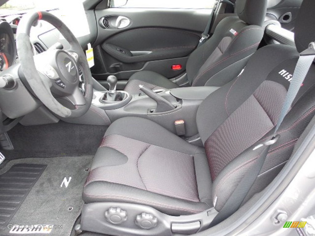 NISMO Black/Red Interior 2014 Nissan 370Z NISMO Coupe Photo #92792607