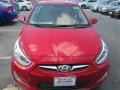 2014 Boston Red Hyundai Accent GLS 4 Door  photo #2