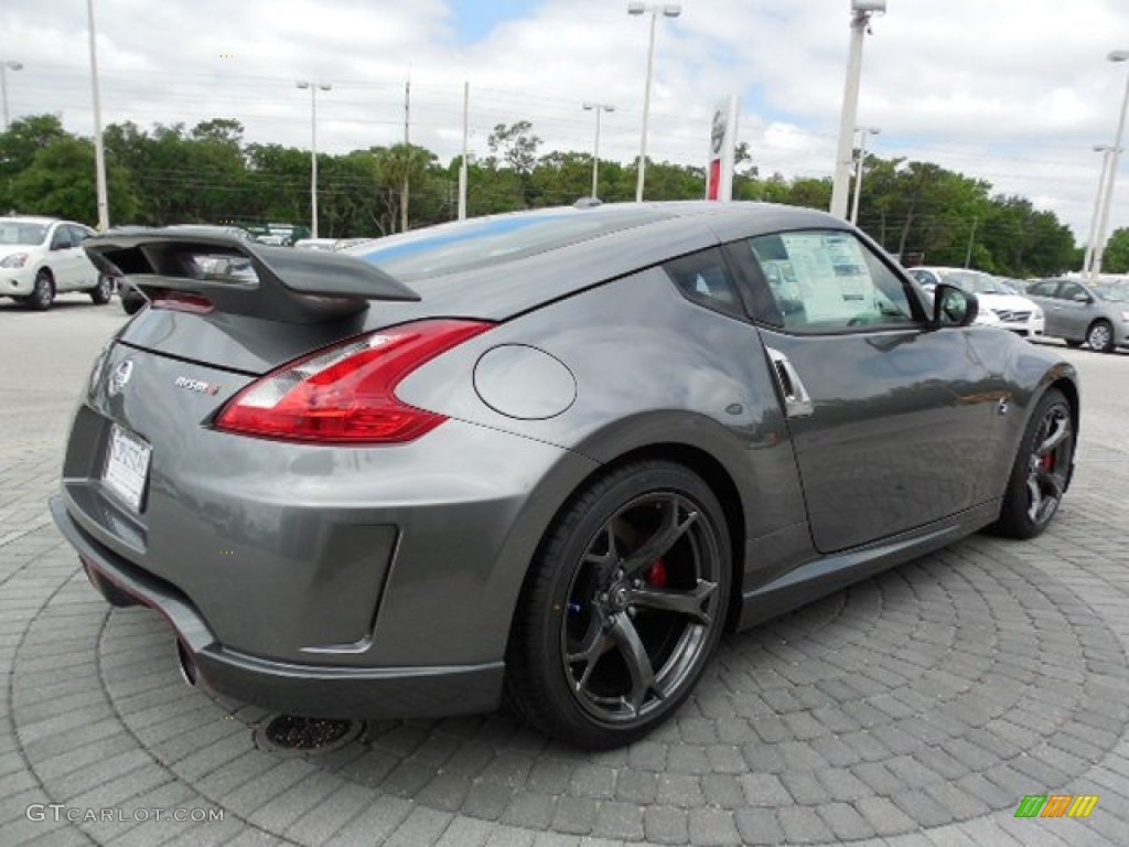 Gun Metallic 2014 Nissan 370Z NISMO Coupe Exterior Photo #92792673