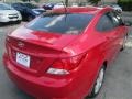 Boston Red - Accent GLS 4 Door Photo No. 7