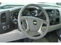 Light Titanium/Dark Titanium Steering Wheel Photo for 2012 Chevrolet Silverado 1500 #92793708