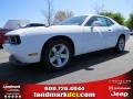 2014 Bright White Dodge Challenger SXT  photo #1