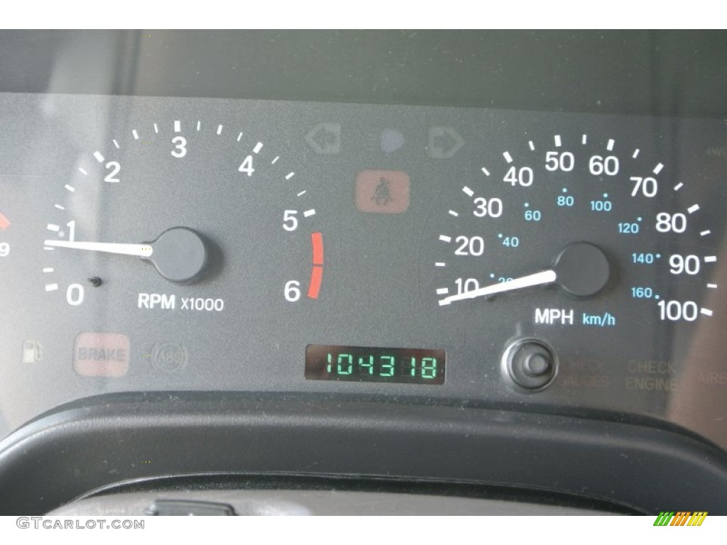 1997 Jeep Wrangler SE 4x4 Gauges Photos