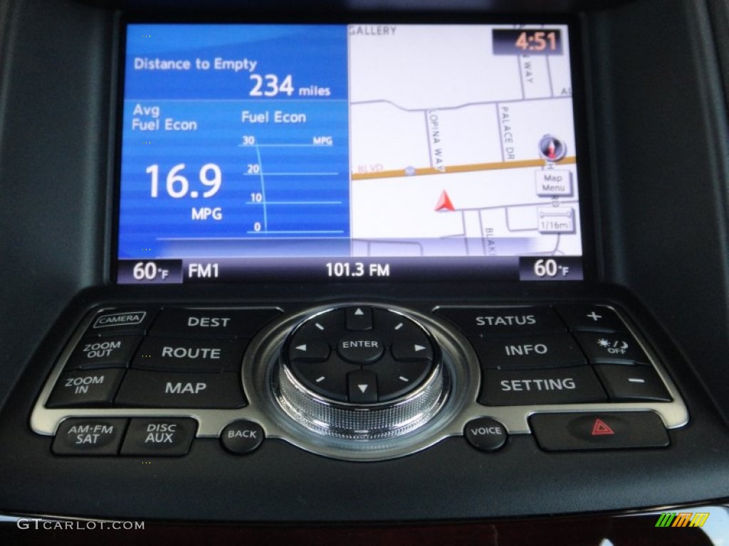 2011 EX 35 Journey - Liquid Platinum / Graphite photo #10