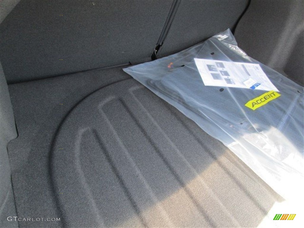 2014 Accent GLS 4 Door - Marathon Blue / Gray photo #11