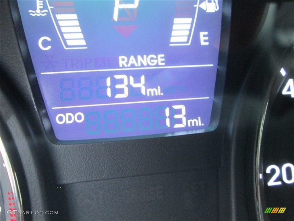 2014 Accent GLS 4 Door - Marathon Blue / Gray photo #15