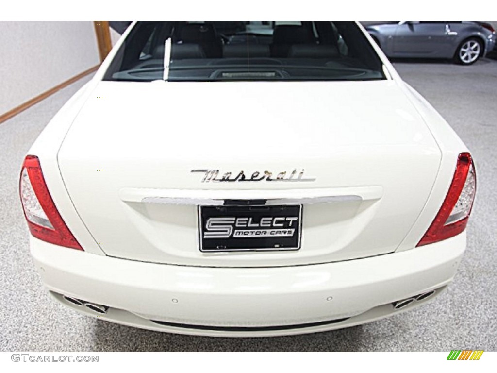 2012 Quattroporte S - Bianco Eldorado (White) / Nero photo #5
