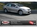 2014 Champagne Mica Toyota Camry Hybrid XLE  photo #1