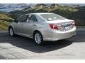 2014 Champagne Mica Toyota Camry Hybrid XLE  photo #3