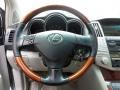 2004 Lexus RX Light Gray Interior Steering Wheel Photo