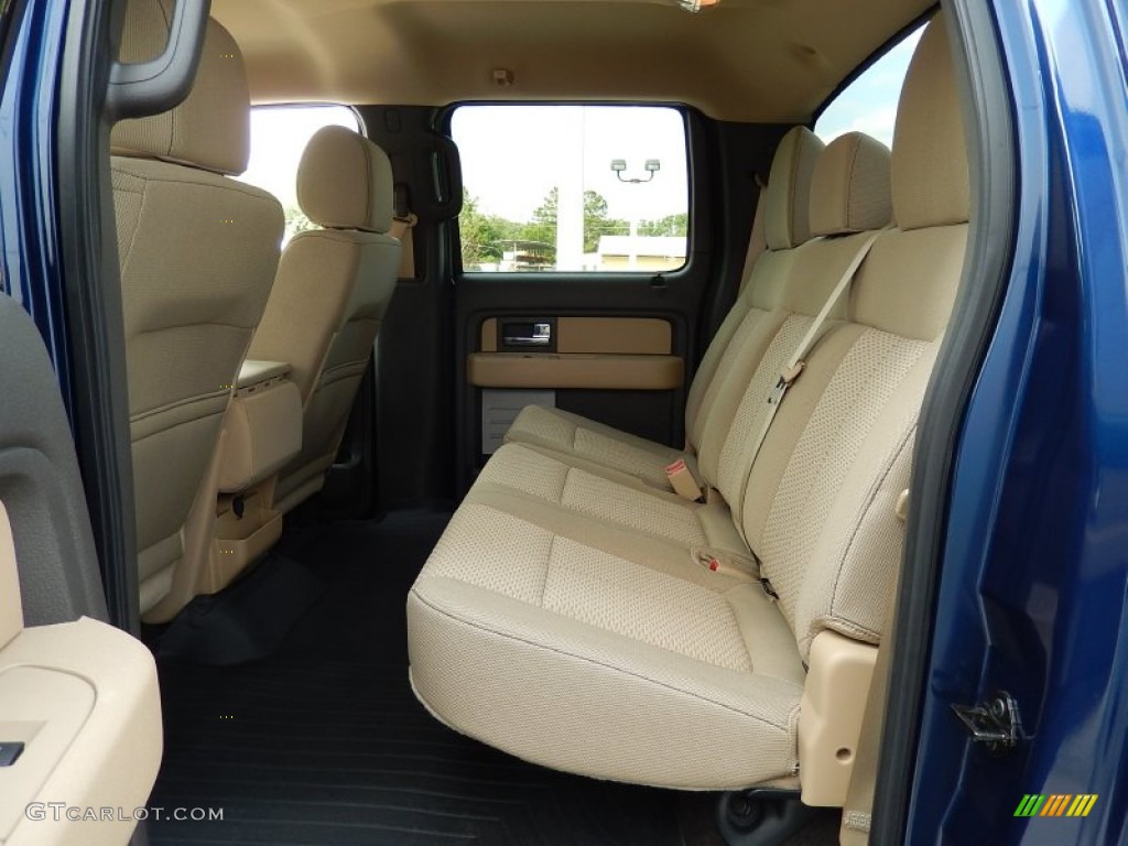 2012 Ford F150 XLT SuperCrew Rear Seat Photo #92797965