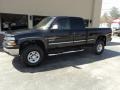 2000 Onyx Black Chevrolet Silverado 2500 LS Extended Cab 4x4  photo #1