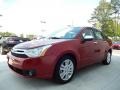 Sangria Red Metallic 2011 Ford Focus SEL Sedan