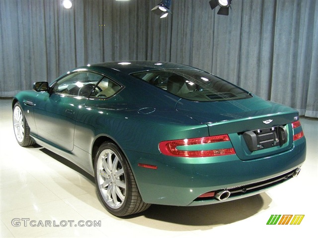 2005 DB9 Coupe - Green / Beige photo #2
