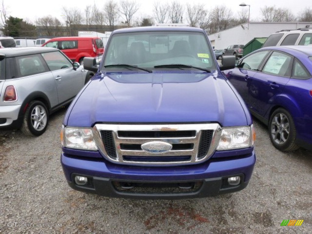 2006 Ranger XLT SuperCab 4x4 - Sonic Blue Metallic / Medium Dark Flint photo #2