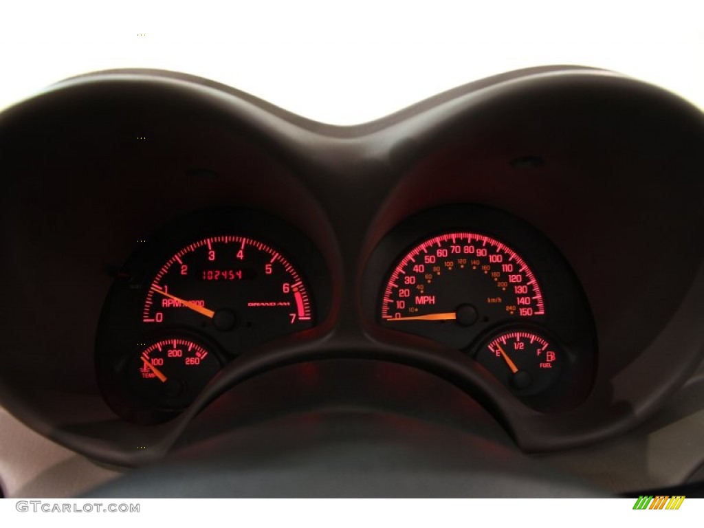 2000 Pontiac Grand Am GT Sedan Gauges Photos