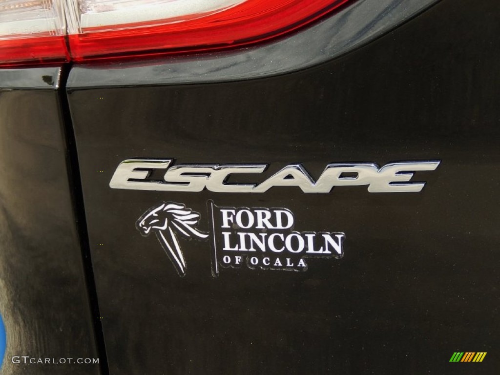 2014 Escape SE 1.6L EcoBoost - Tuxedo Black / Charcoal Black photo #4