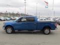 2009 Blue Flame Metallic Ford F150 XLT SuperCrew 4x4  photo #6