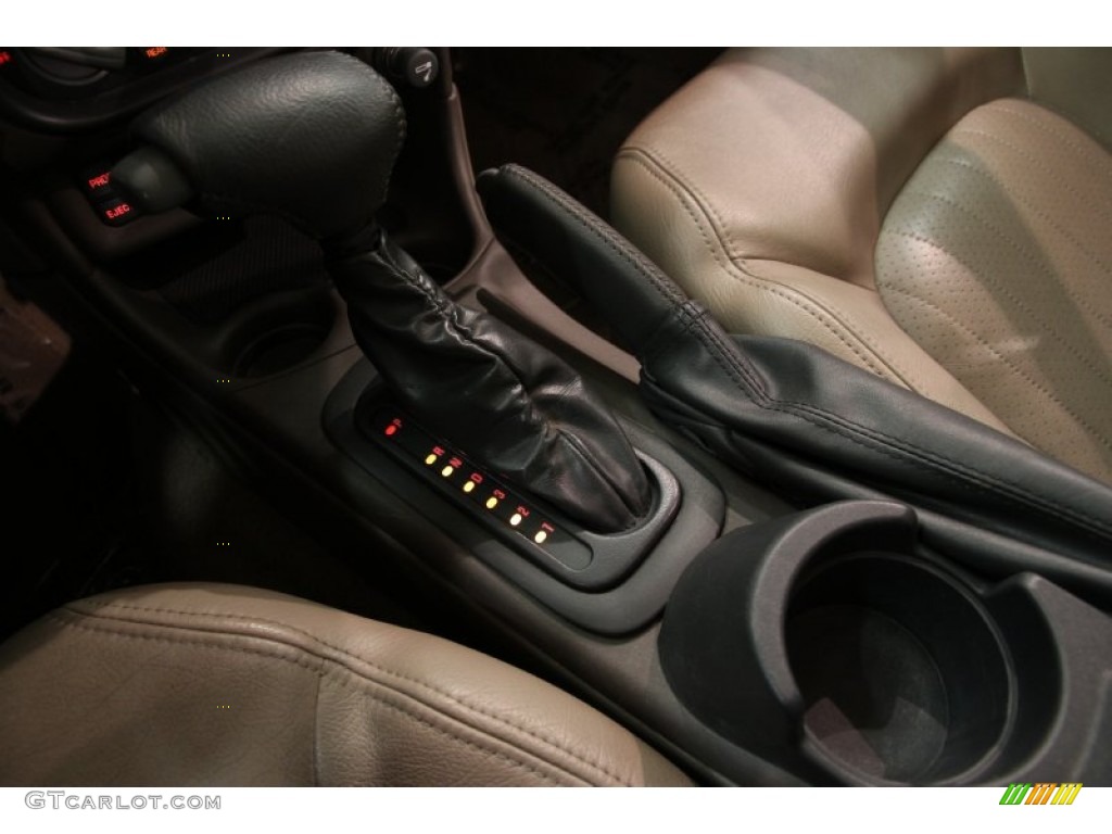 2000 Grand Am GT Sedan - Silvermist Metallic / Dark Taupe photo #9