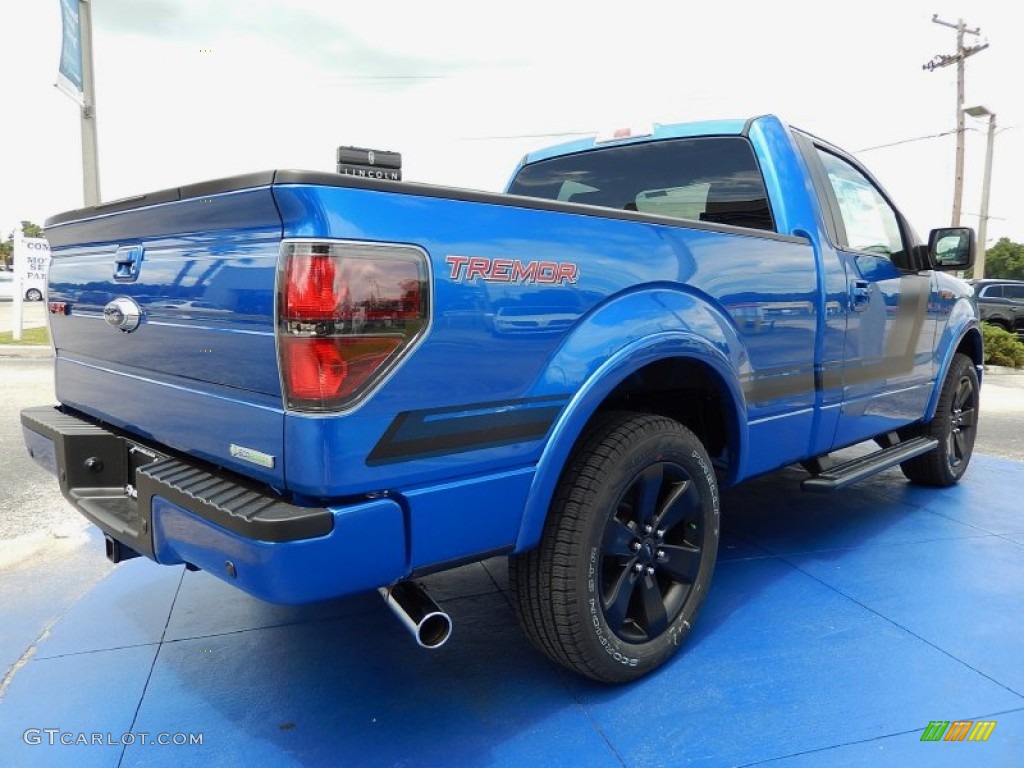 Blue Flame 2014 Ford F150 FX2 Tremor Regular Cab Exterior Photo #92802111