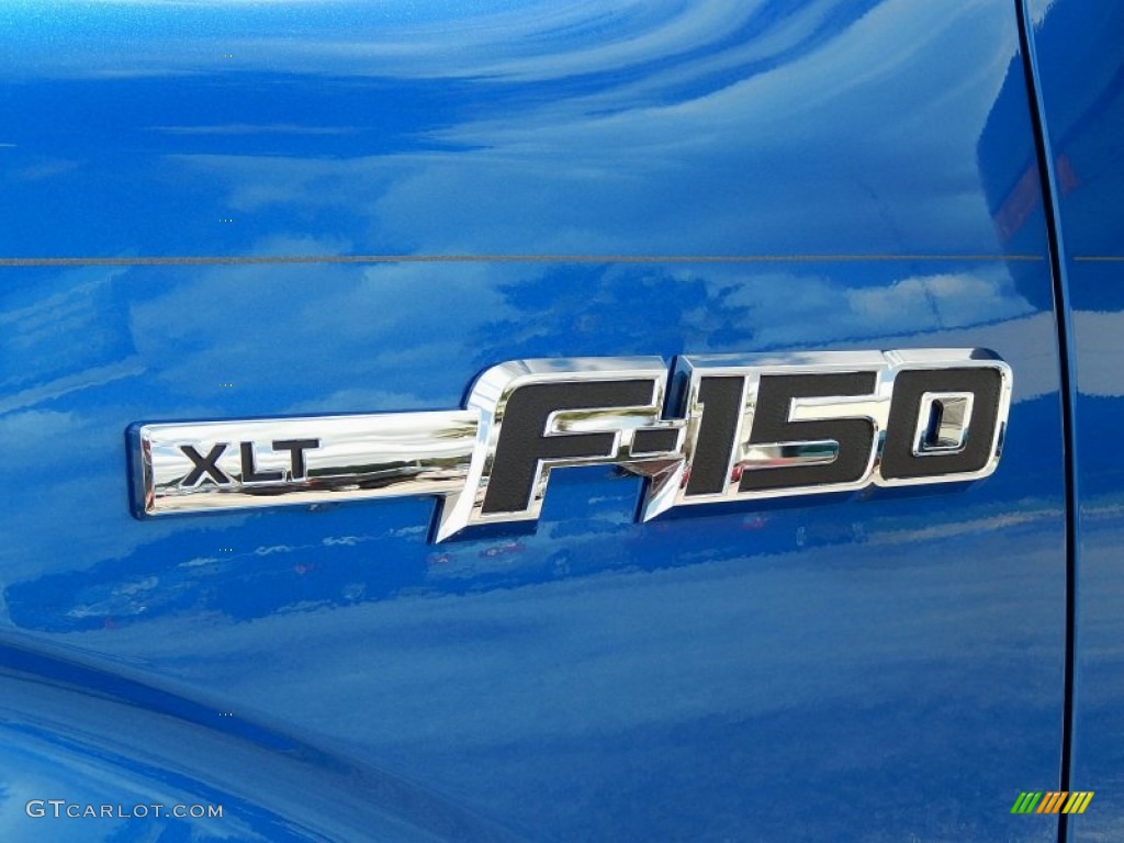 2014 F150 XLT SuperCrew - Blue Flame / Steel Grey photo #5