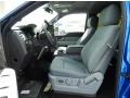 Steel Grey 2014 Ford F150 XLT SuperCrew Interior Color