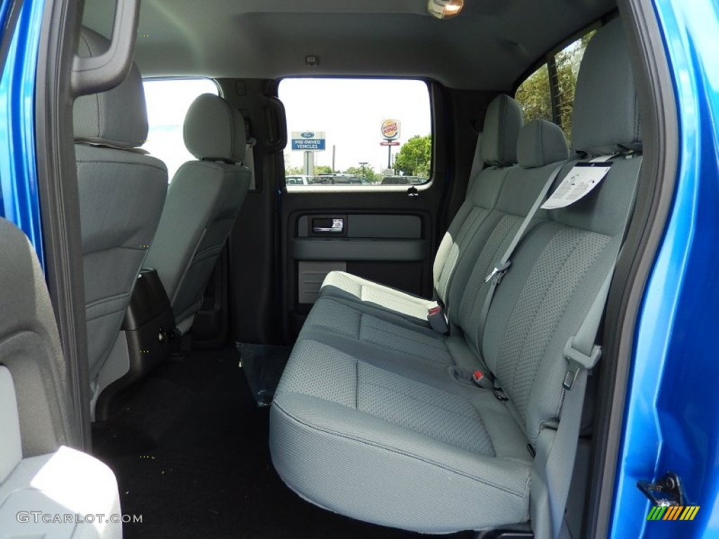 2014 Ford F150 XLT SuperCrew Rear Seat Photo #92803639