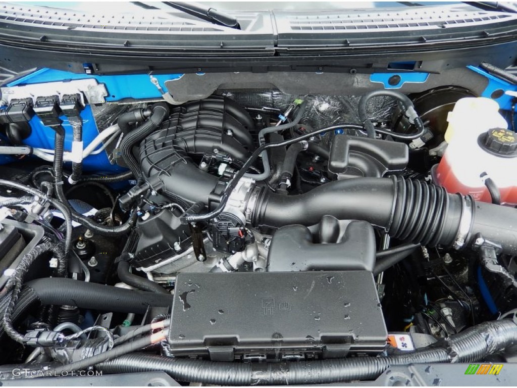 2014 Ford F150 XLT SuperCrew 3.7 Liter Flex-Fuel DOHC 24-Valve Ti-VCT V6 Engine Photo #92803734