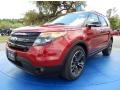 2014 Ruby Red Ford Explorer Sport 4WD  photo #1