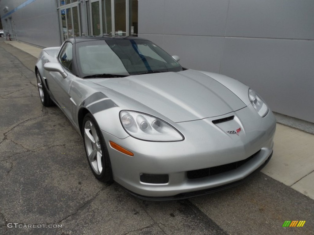 Blade Silver Metallic 2010 Chevrolet Corvette Grand Sport Coupe Exterior Photo #92805717