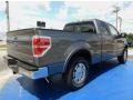 2014 Sterling Grey Ford F150 Lariat SuperCab  photo #3