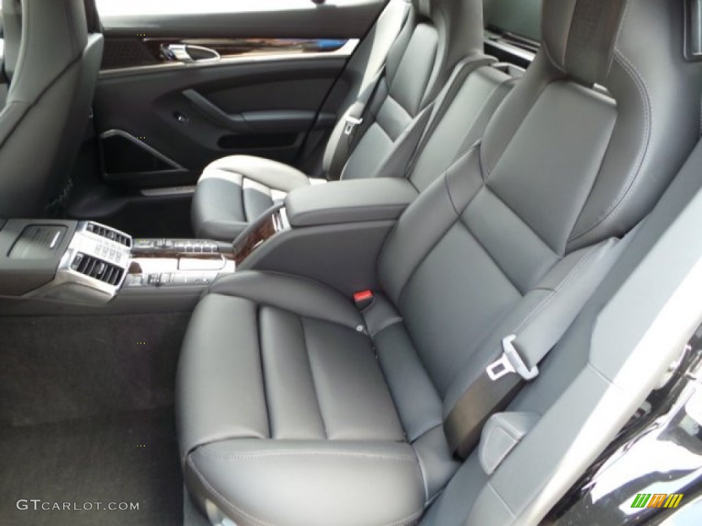 2014 Porsche Panamera Turbo S Executive Rear Seat Photo #92806533