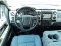 2014 Sterling Grey Ford F150 Lariat SuperCab  photo #8