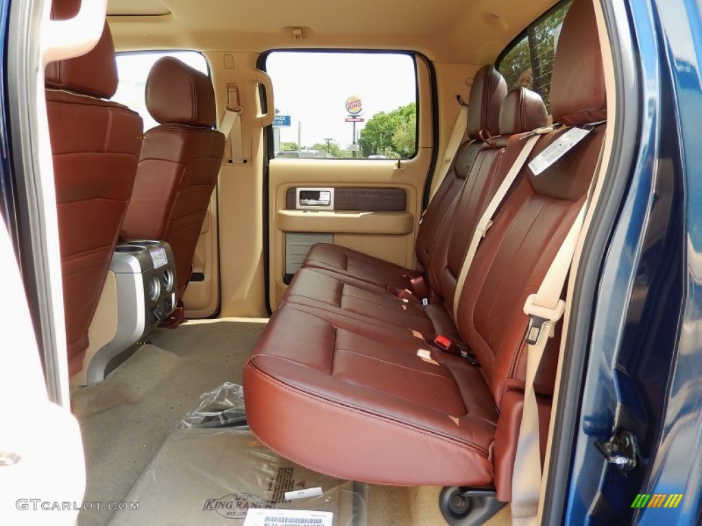 2014 Ford F150 King Ranch SuperCrew Rear Seat Photo #92806926