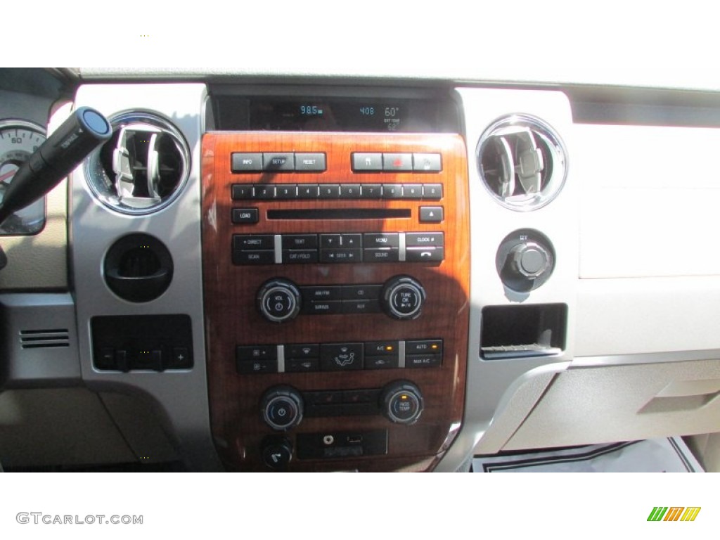 2010 F150 Lariat SuperCrew - Dark Blue Pearl Metallic / Tan photo #24