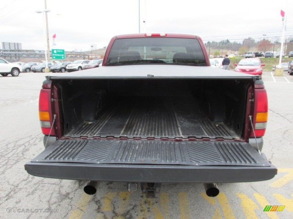 2000 Silverado 1500 LS Extended Cab 4x4 - Dark Carmine Red Metallic / Medium Gray photo #11