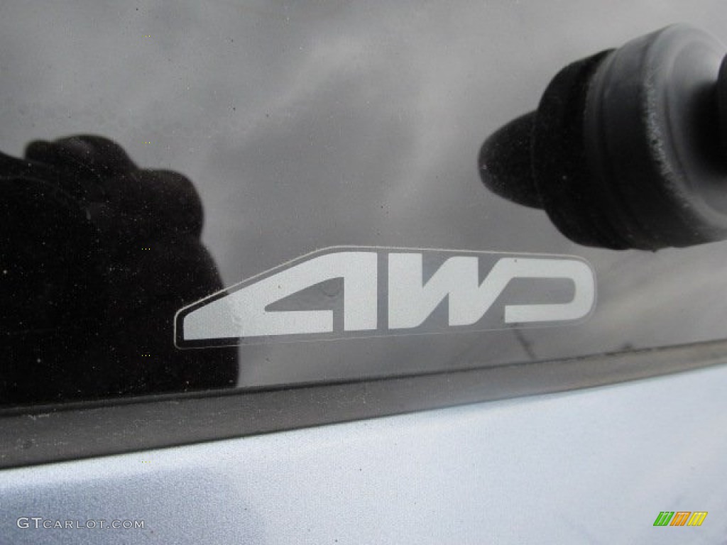 2008 CR-V EX-L 4WD - Glacier Blue Metallic / Gray photo #9