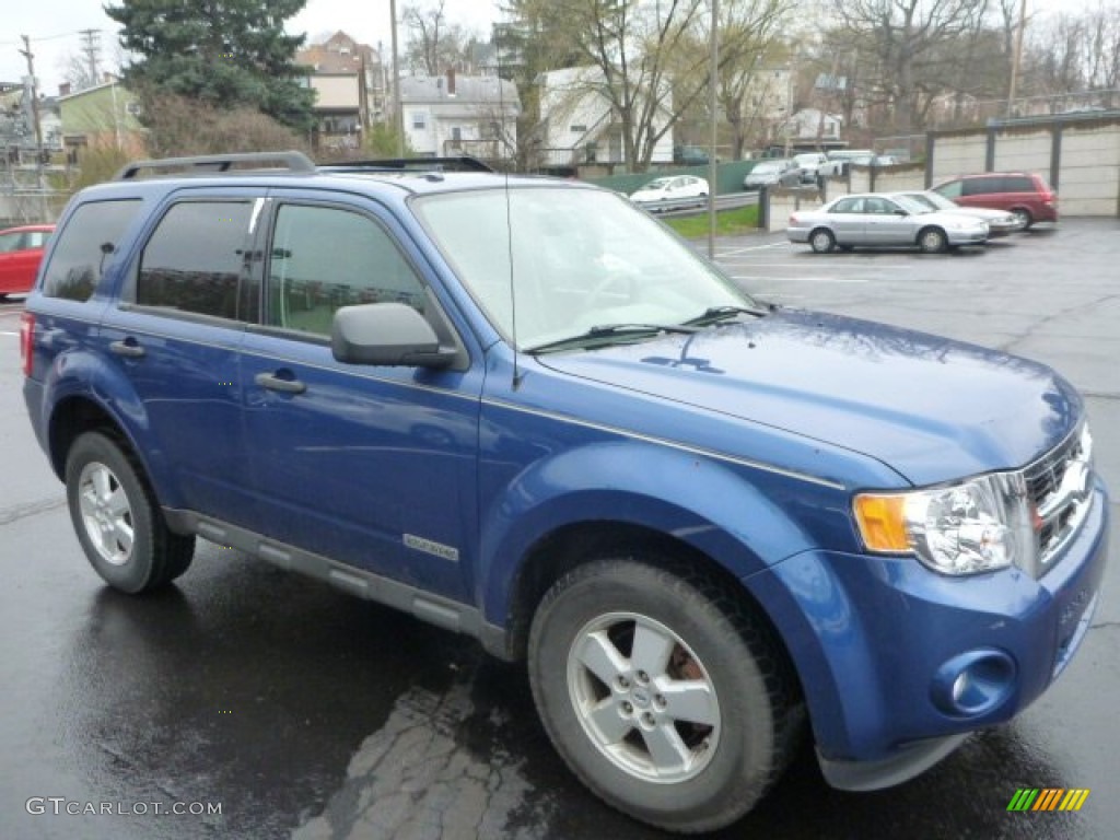 2008 Escape XLT - Vista Blue Metallic / Stone photo #1