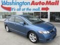 Atomic Blue Metallic 2011 Honda Civic LX-S Sedan